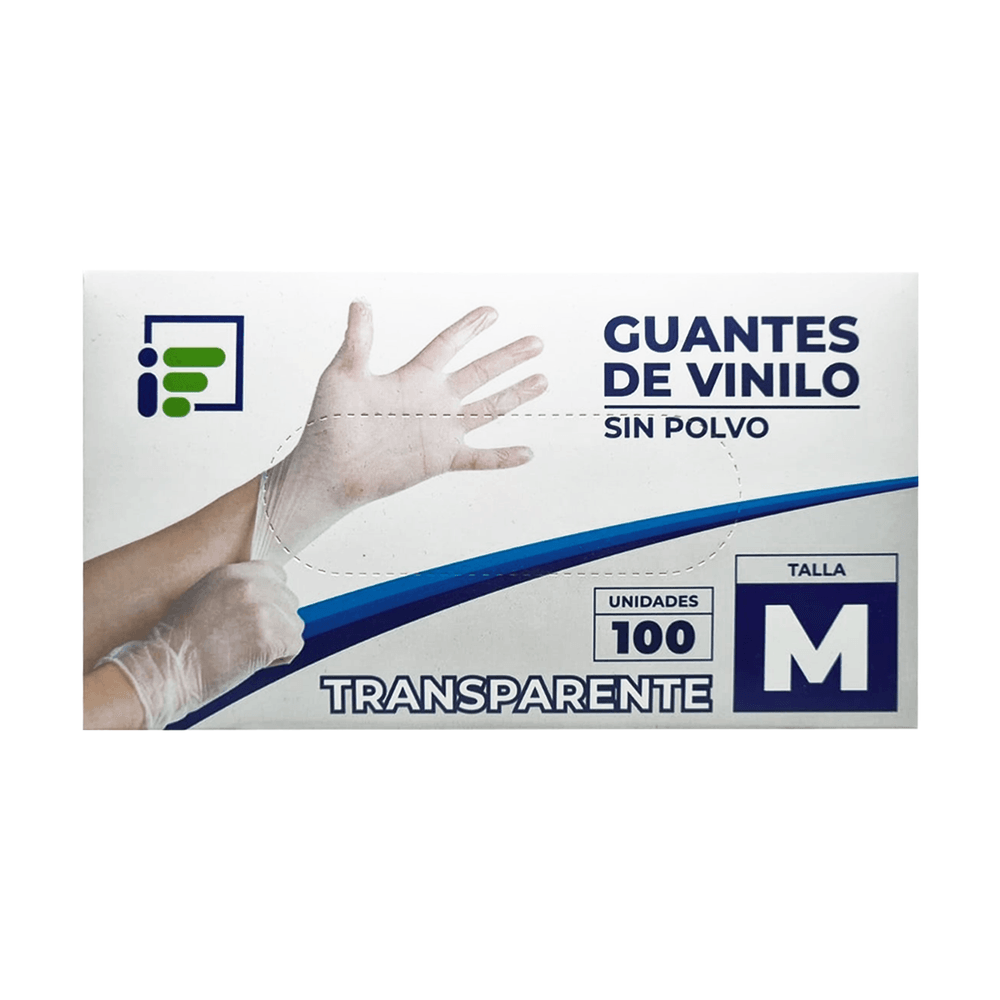 Guantes Desechables Talla M 100 Piezas