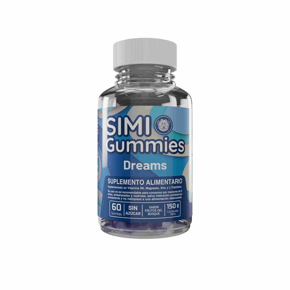 Simi Gummies DREAMS - sabor frutos del bosque sin azúcar
