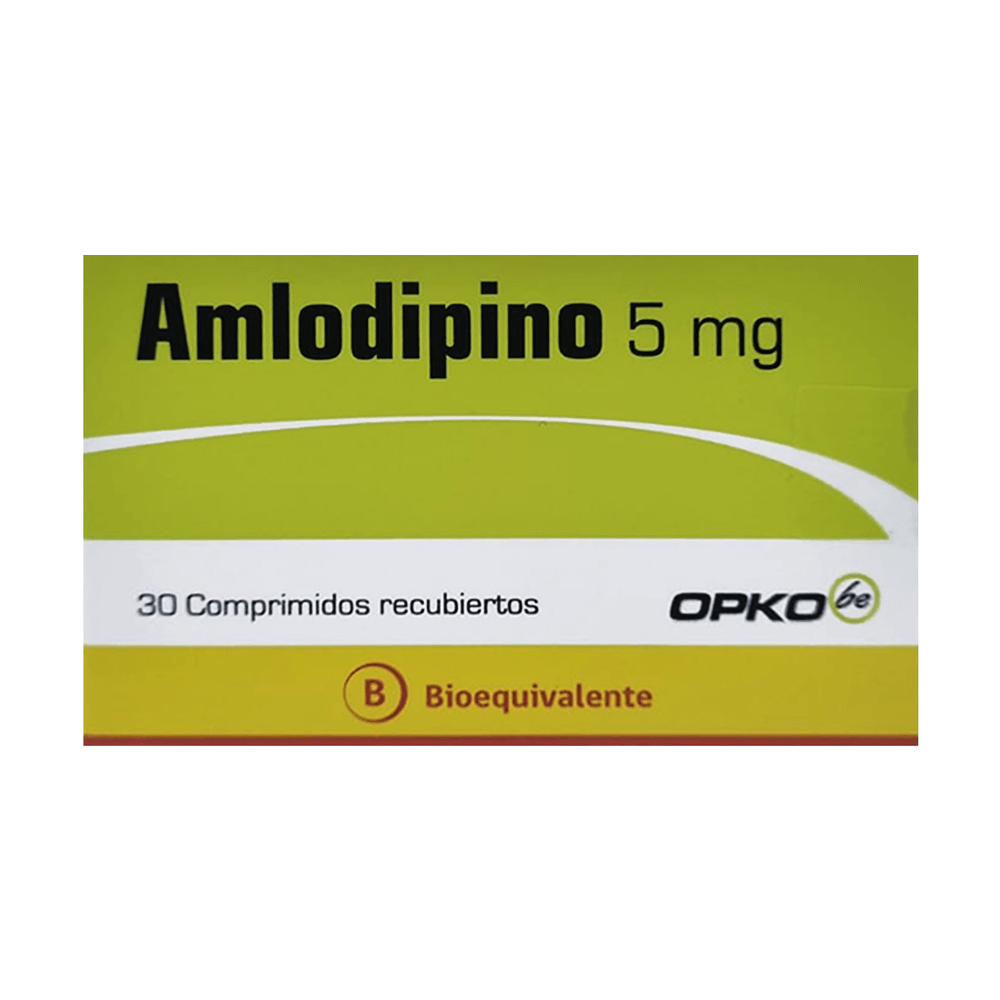 Amlodipino 5 mg - 30 Comprimidos