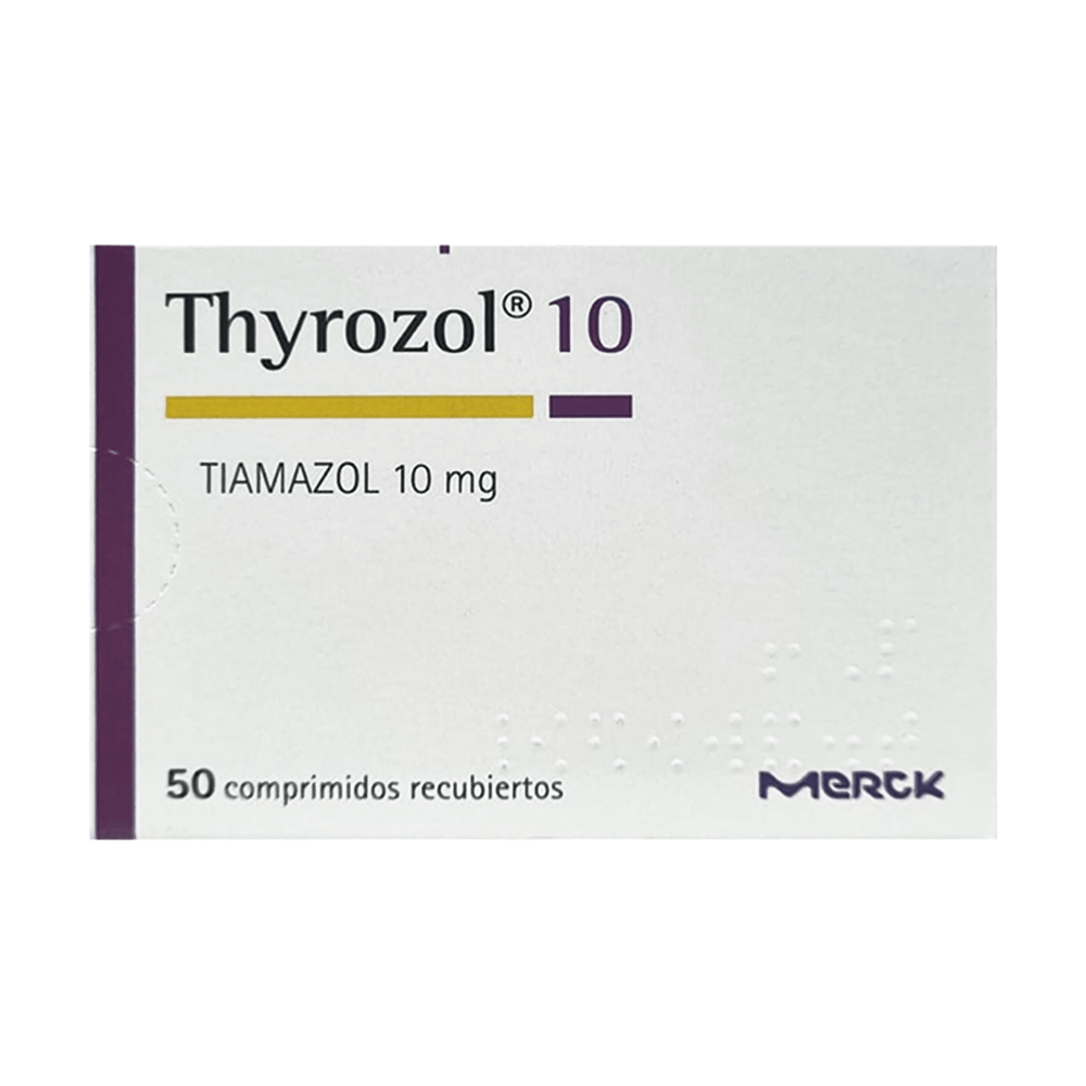 Thyrozol 10 - Tiamazol 10 mg Comprimidos