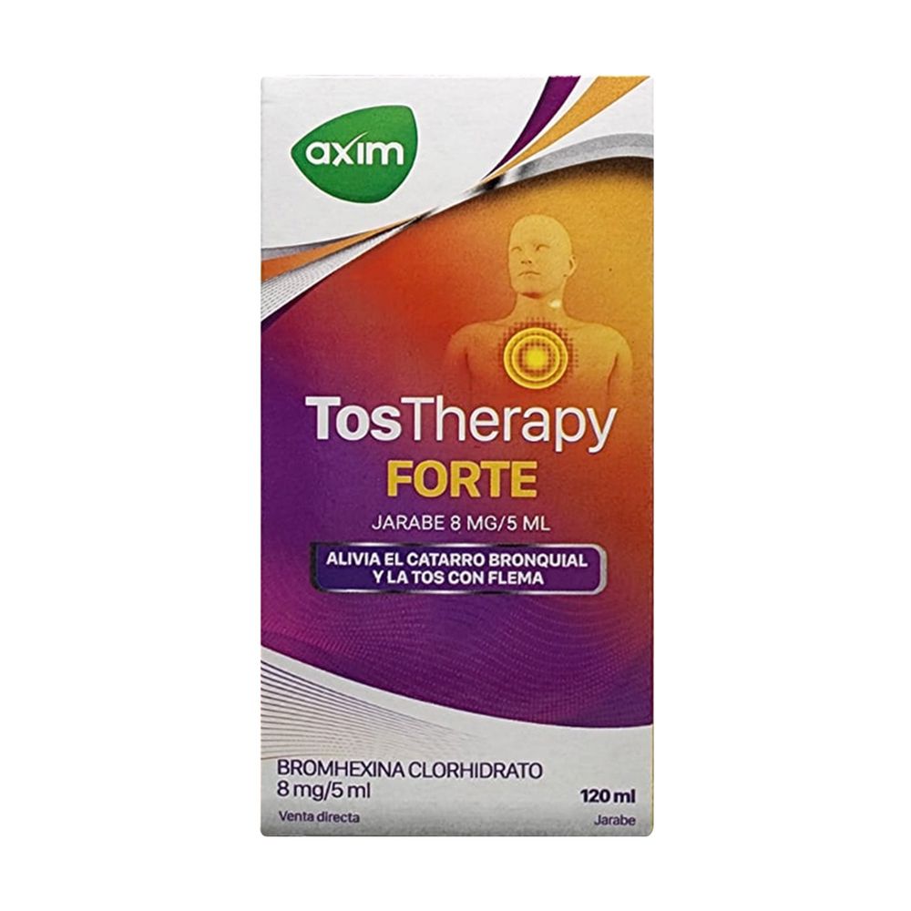 Tostherapy Forte - Bromhexina 8 mg / 5 ml Jarabe Ad 120 ml