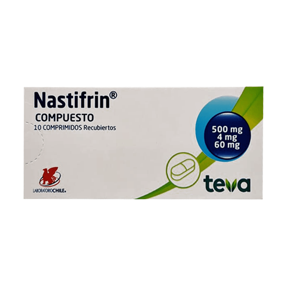 Nastifrin Compuesto - 10 Comprimidos Recubiertos