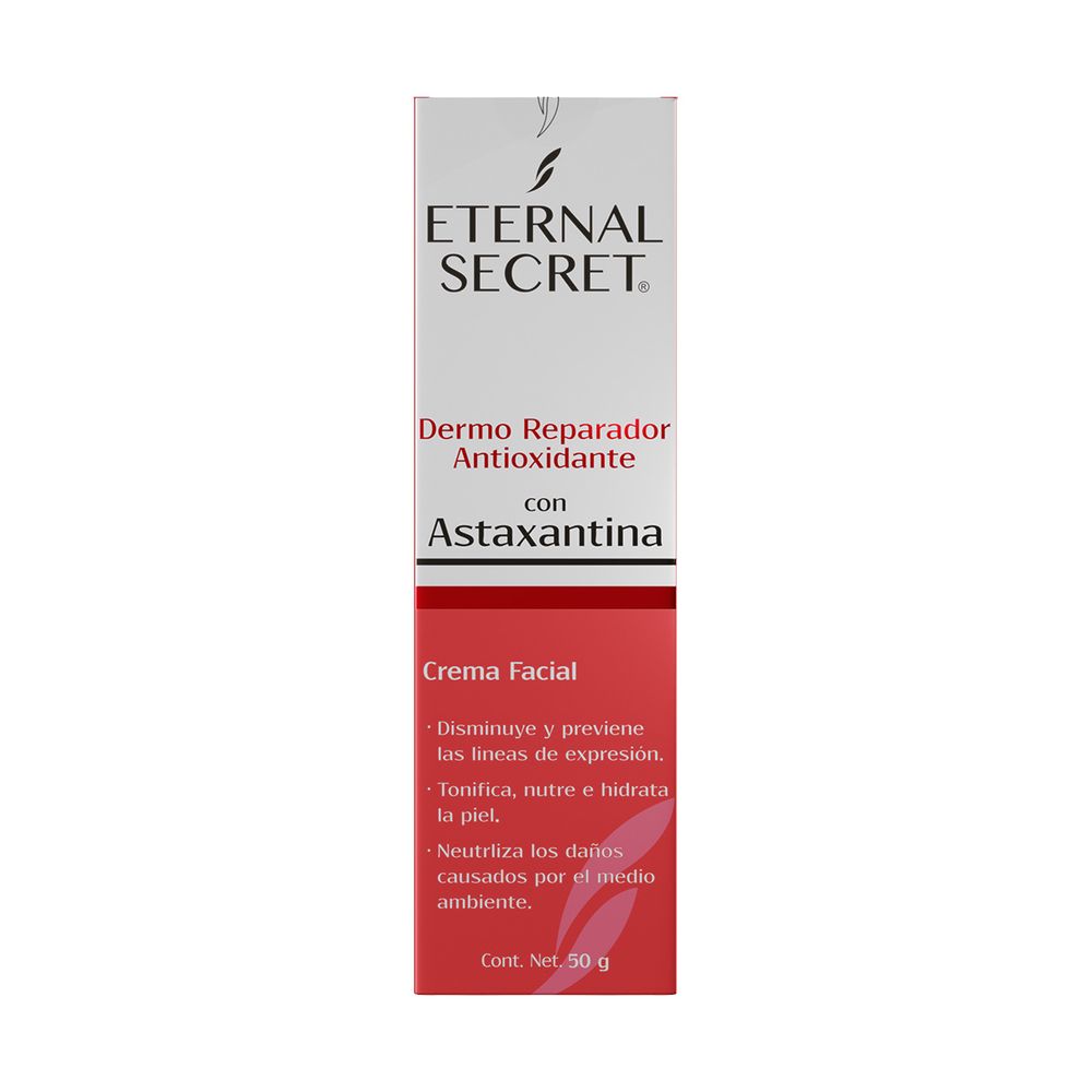 Dermo reparador antioxidante con astaxantina - Eternal Secret