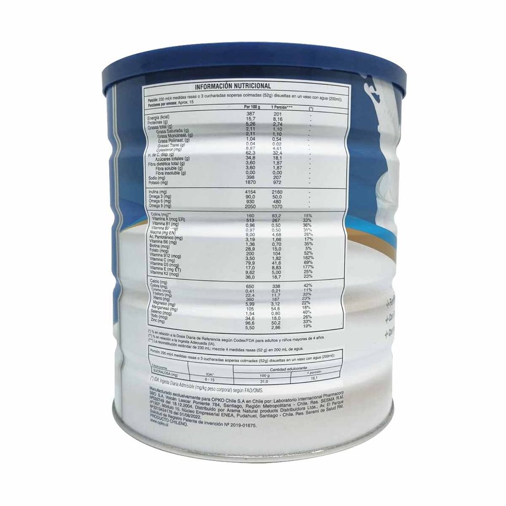 Lacsure - Alimento en polvo suplementado en vitaminas y minerales 800 grs