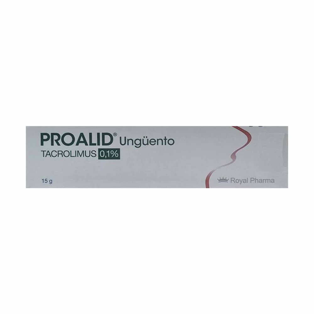 Proalid - Tacrolimus 0.1% unguento tópico