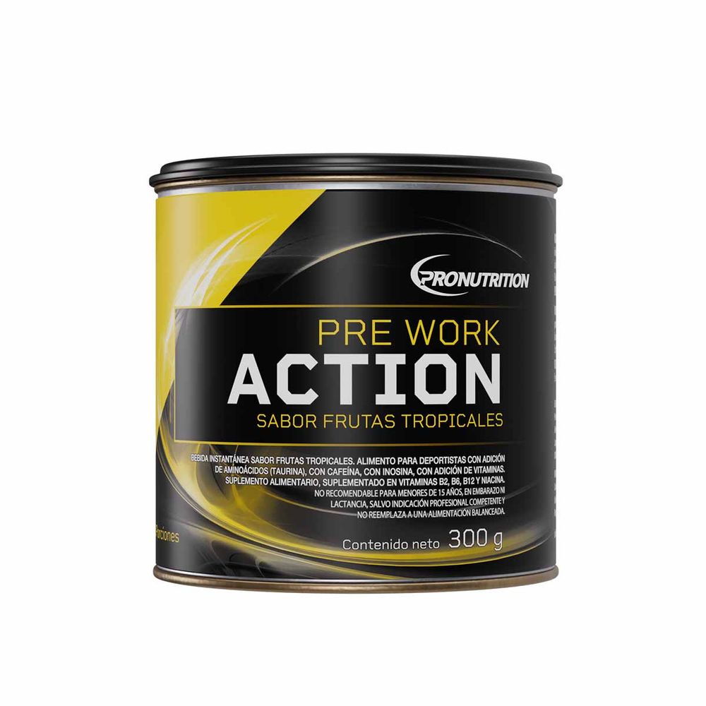 Pronutrition - Pre Work Action De Frutas Tropicales - 300 gr