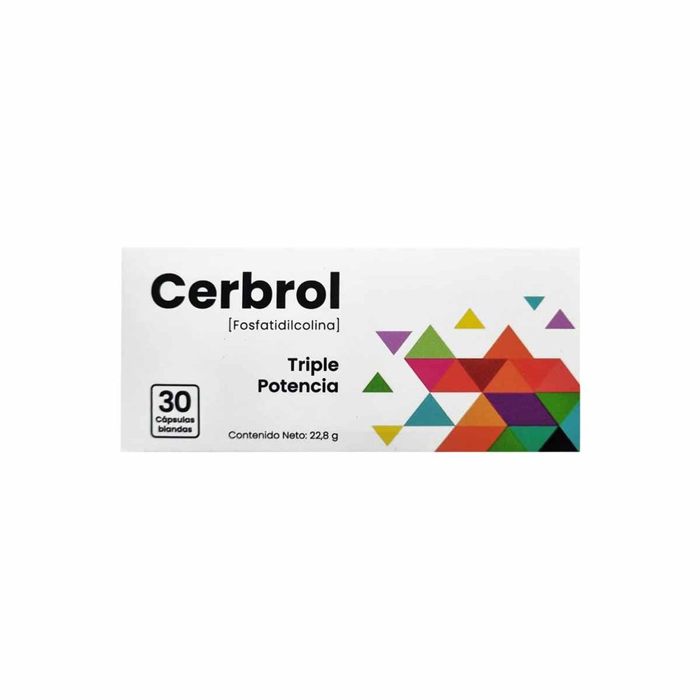 Cerbrol - Fosfatidilcolina 190 mg - 30 Cápsulas