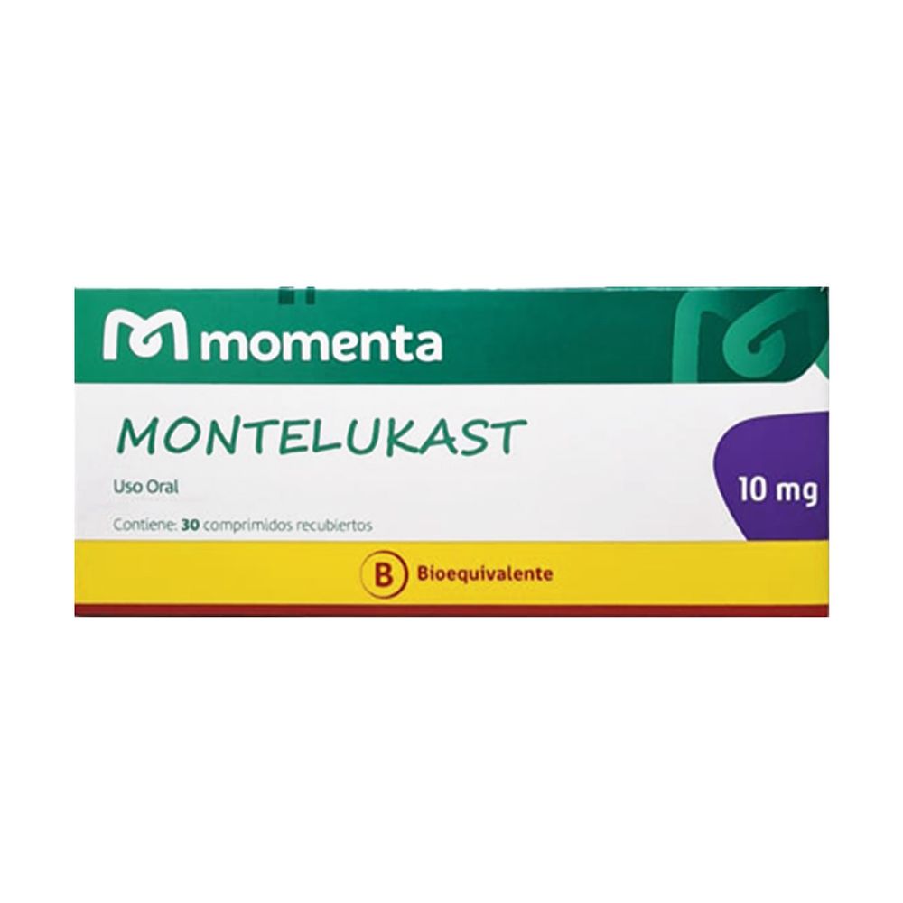 Montelukast 10 mg - 30 Comprimidos Recubiertos