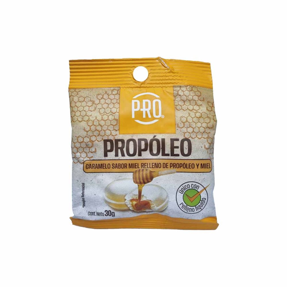 Propóleo Pro Plus - Miel / Vitamina C / Propóleo 8 Caramelos