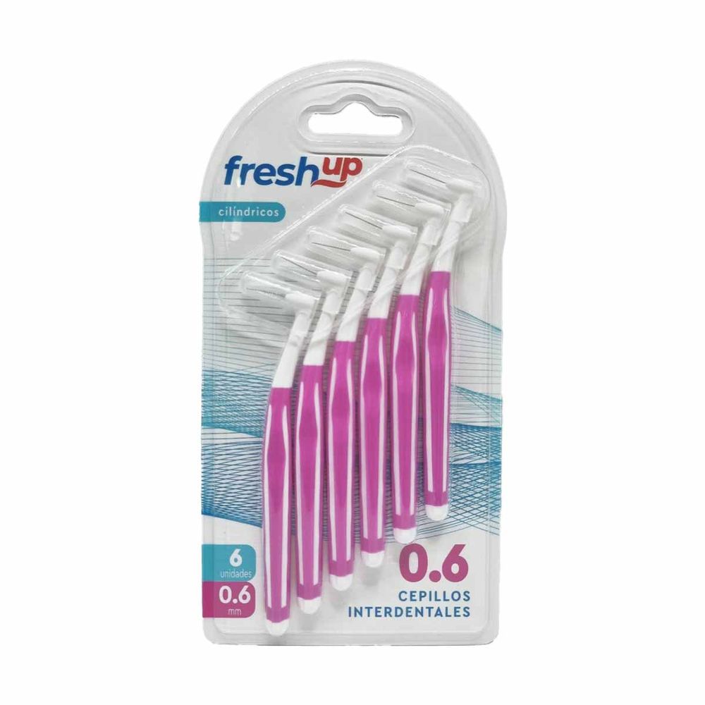 Cepillos Interdentales Angulo 0.6mm - Fresh Up