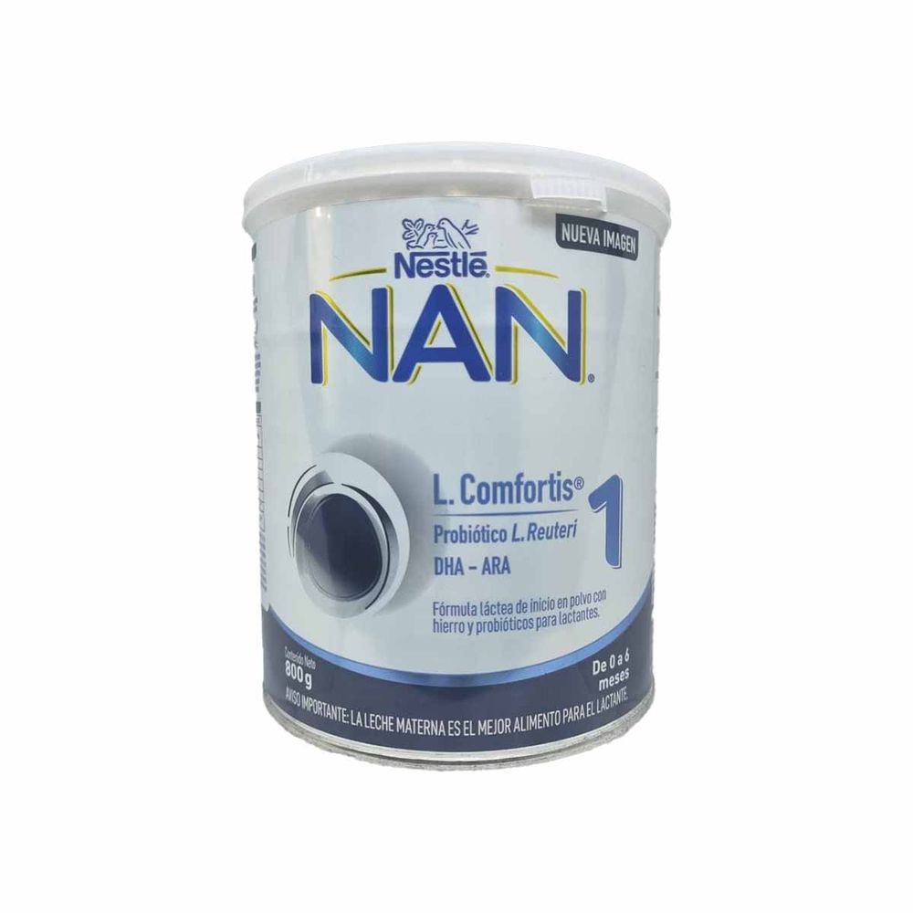 NAN 1 - Fórmula láctea infantil - Lata 800 gr