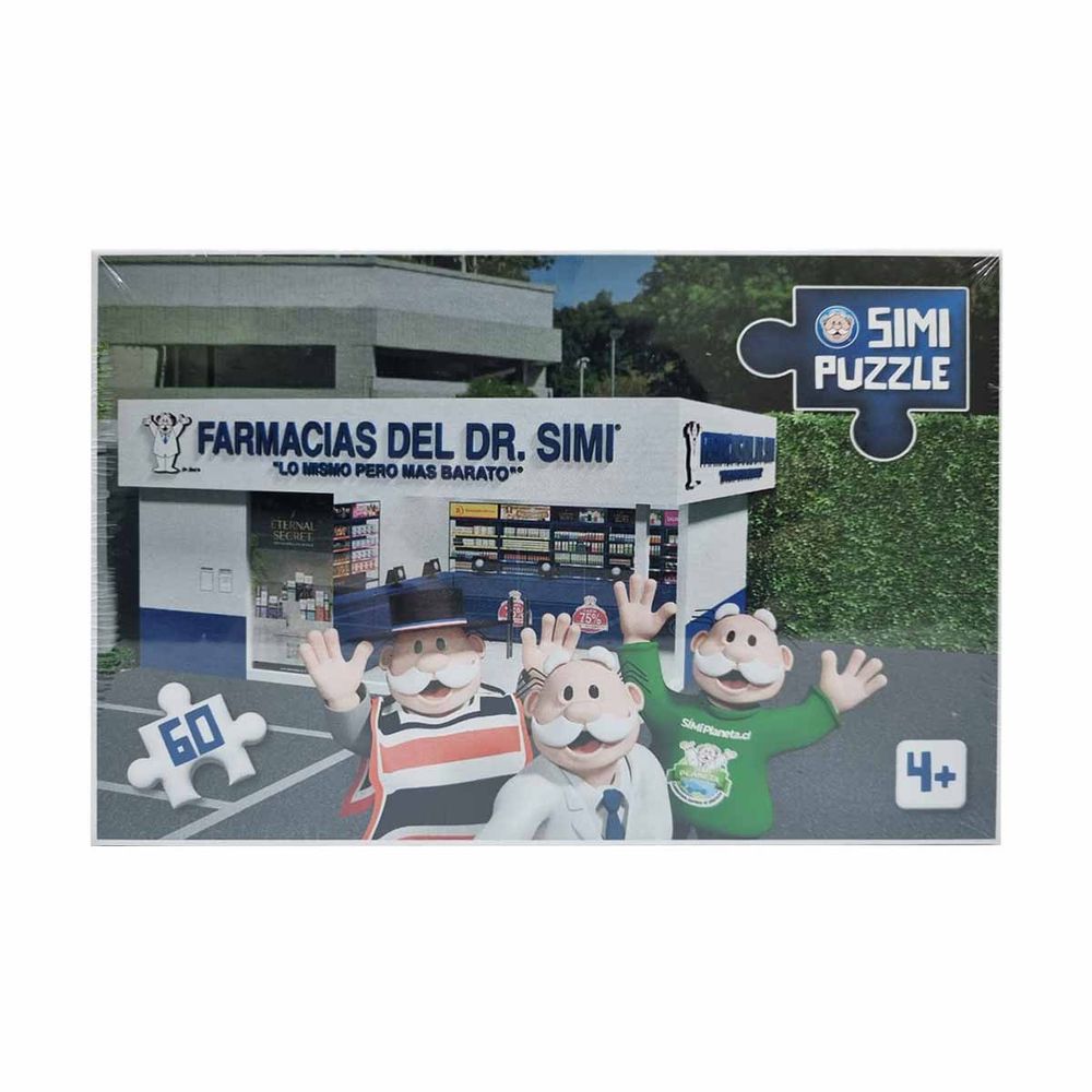 Rompecabeza Dr. Simi 1 Guaso / Simi Planeta 60 piezas