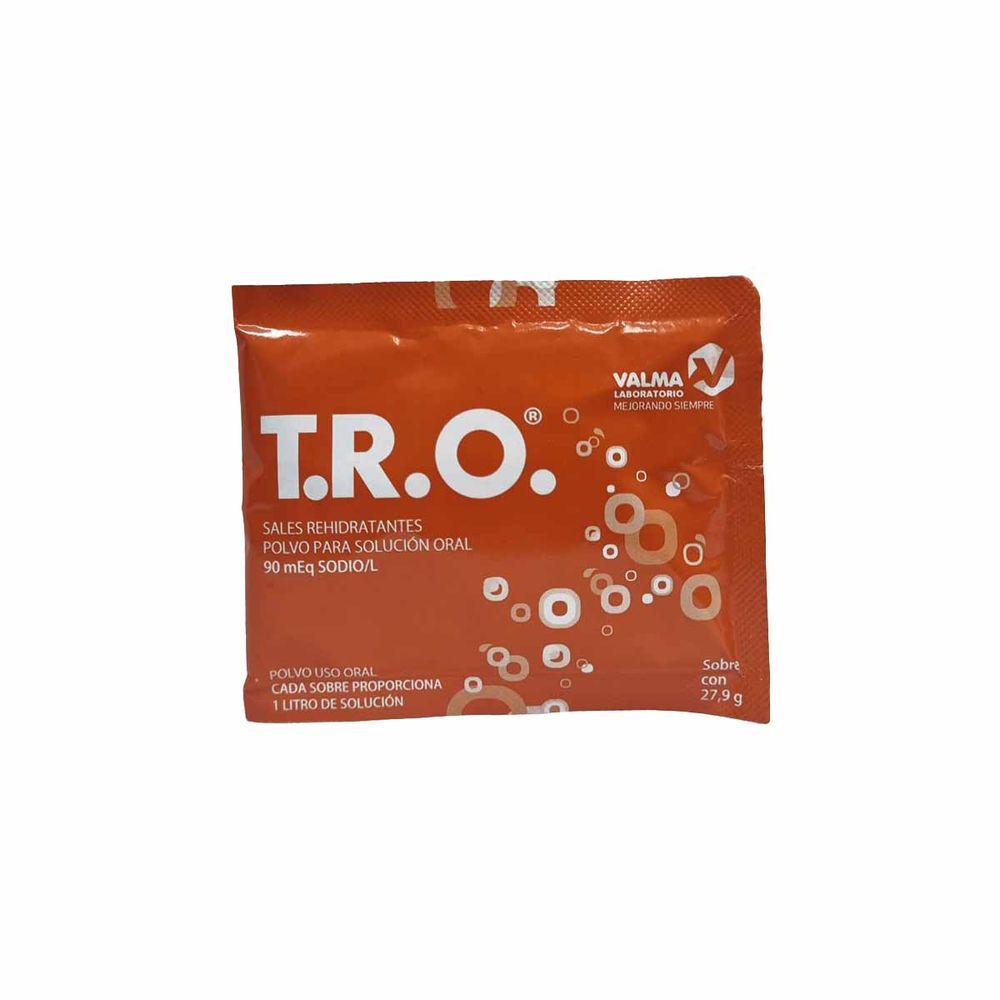 T.R.O. - Sales Para Rehidratacion 90 Meq / Lr - 1 Sachet