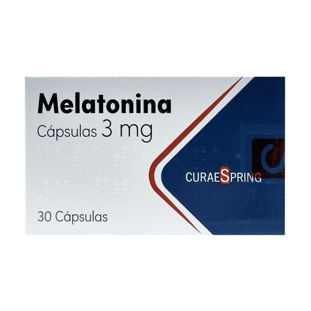 Melatonina 3 mg - 30 Cápsulas