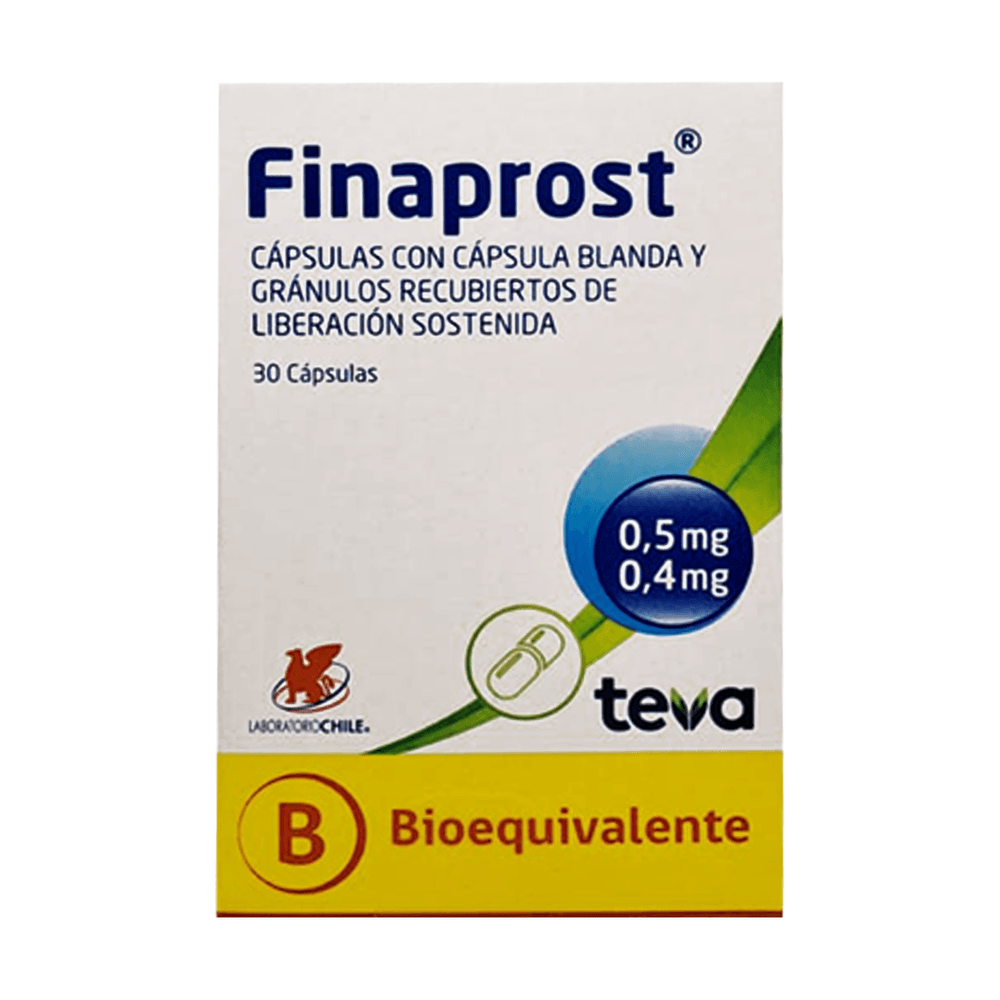 Finaprost - Dutasterida 0.5 mg / Tamsulosina 0.4 mg 30 Cáp blanda y gránulos