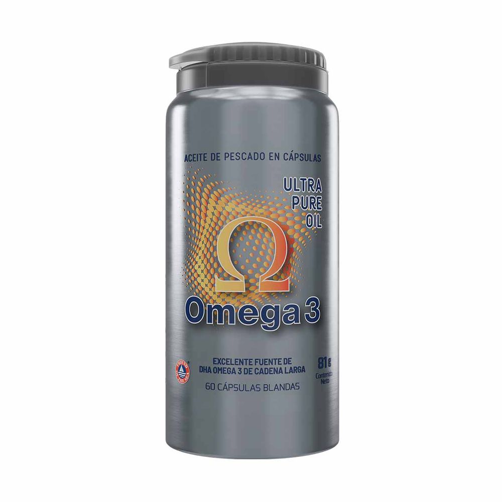 Omega 3 Forte - EPA/DHA 800/400mg 60 Cápsulas blandas