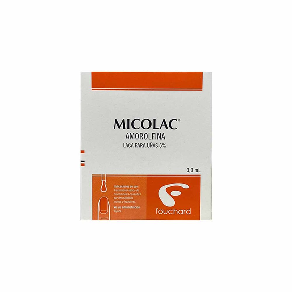 Micolac Laca Para Uñas 5% - 3 ml - Amorolfina