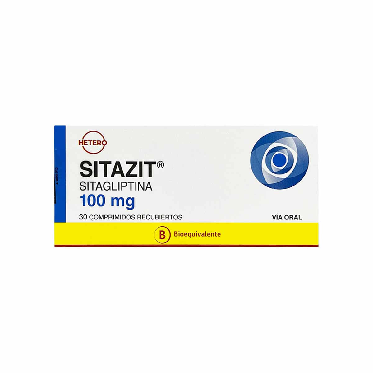 Sitazit sitagliptina 100 mg 30 comprimidos recubiertos - Farmacias del ...