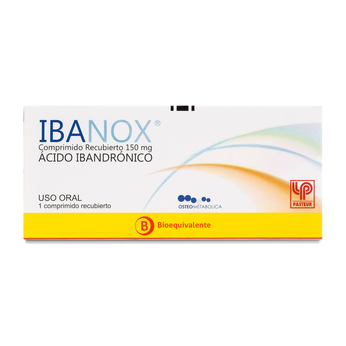 Ibanox acido ibandronico 150 mg 1 comprimido recubierto